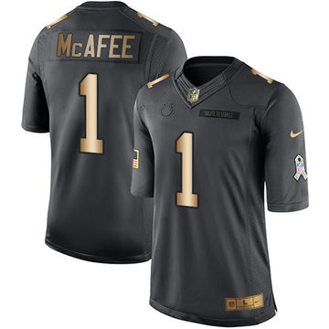 Pat McAfee Indianapolis Colts black Salute To Service jersey