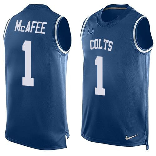 Pat McAfee Indianapolis Colts royal Limited jersey