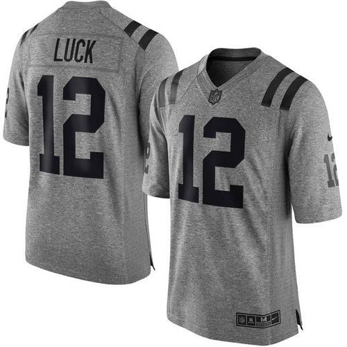 Andrew Luck Indianapolis Colts gray Limited jersey