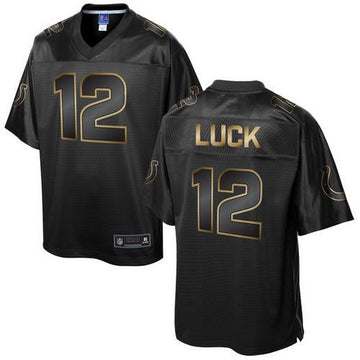 Andrew Luck Indianapolis Colts black Pro Line jersey