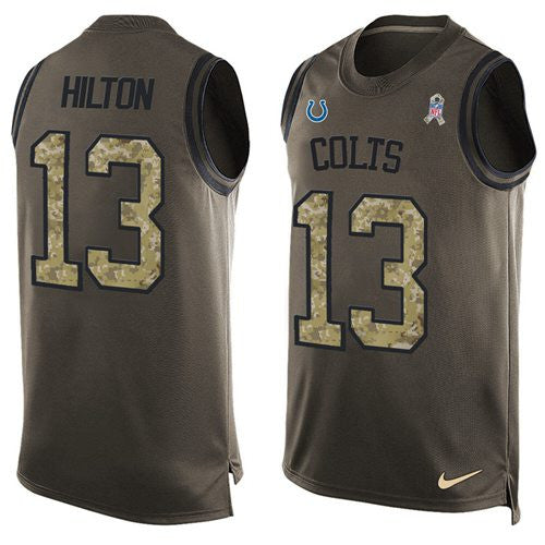 T.Y. Hilton Indianapolis Colts green Salute To Service jersey