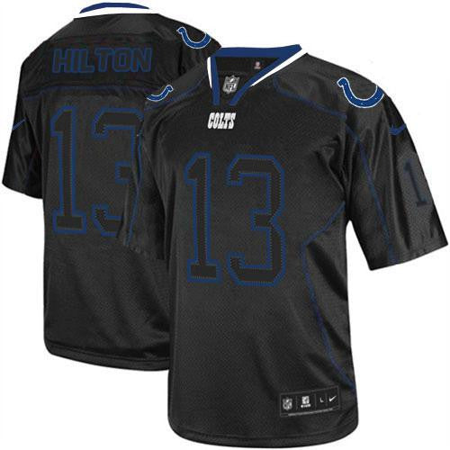 T.Y. Hilton Indianapolis Colts black Elite jersey
