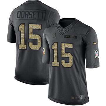 Phillip Dorsett Indianapolis Colts black Salute To Service jersey