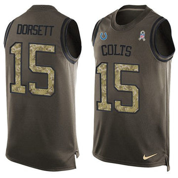 Phillip Dorsett Indianapolis Colts green Salute To Service jersey