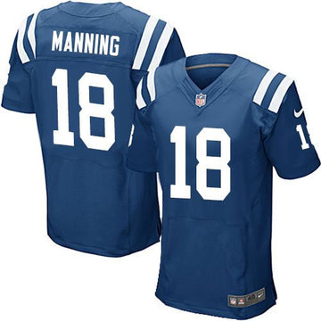 Peyton Manning Indianapolis Colts royal Elite jersey