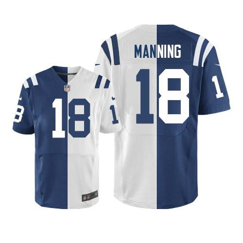 Peyton Manning Indianapolis Colts royal Elite jersey