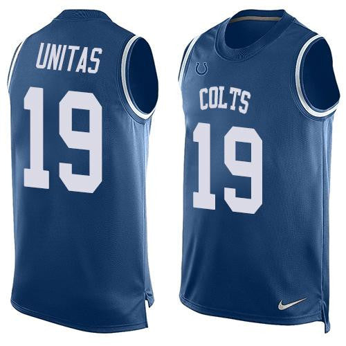 Johnny Unitas Indianapolis Colts royal Limited jersey