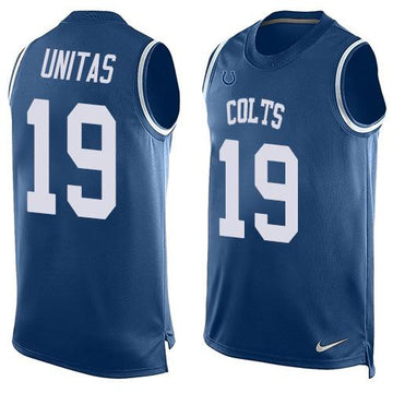 Johnny Unitas Indianapolis Colts royal Limited jersey