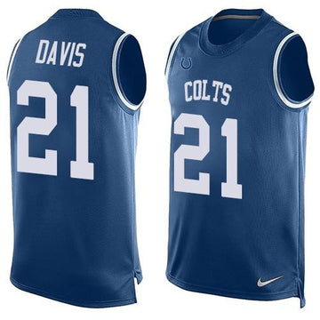 Vontae Davis Indianapolis Colts royal Limited jersey