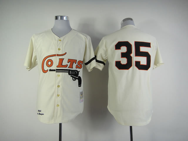 Joe Morgan Indianapolis Colts cream jersey