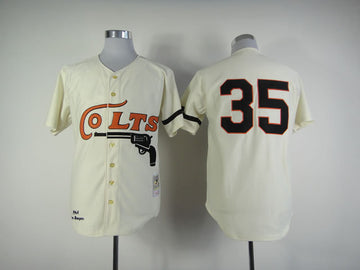 Joe Morgan Indianapolis Colts cream jersey