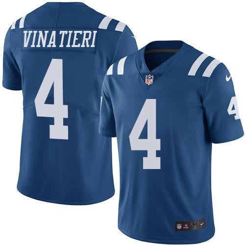 Adam Vinatieri Indianapolis Colts royal Limited jersey