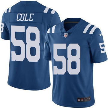 Trent Cole Indianapolis Colts royal Limited jersey