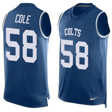 Trent Cole Indianapolis Colts royal Limited jersey
