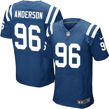 Henry Anderson Indianapolis Colts royal Elite jersey