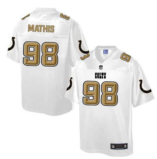 Robert Mathis Indianapolis Colts white Pro Line jersey