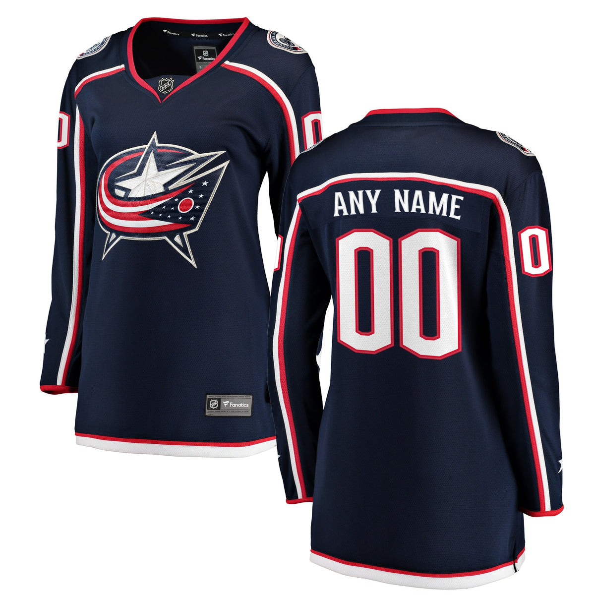Columbus Blue Jackets navy Home jersey