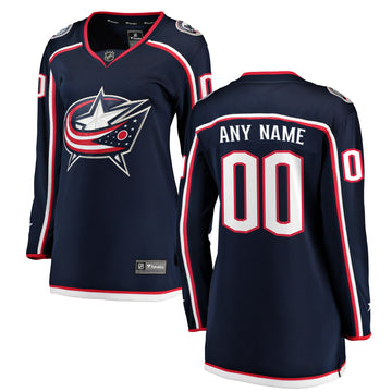 Columbus Blue Jackets navy Home jersey