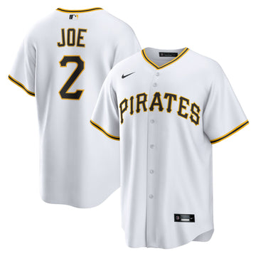 Connor Joe Pittsburgh Pirates white Home jersey