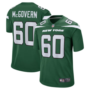 Connor Mcgovern Gotham New York Jets green jersey