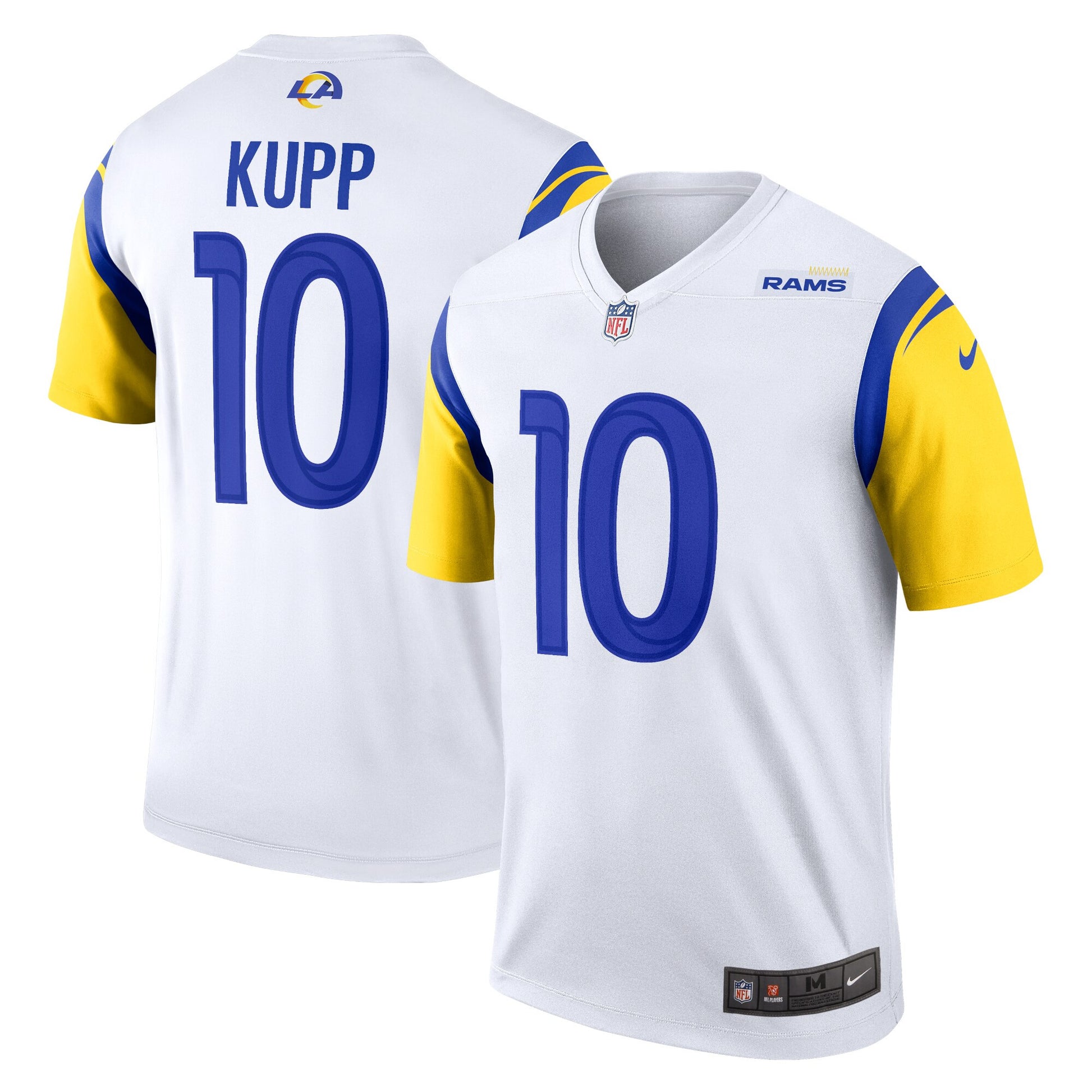 Cooper Kupp Los Angeles Rams white Legend jersey