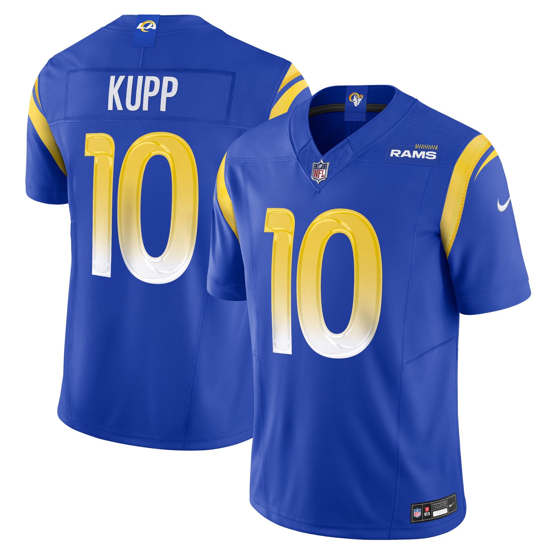 Cooper Kupp Los Angeles Rams royal Vapor jersey