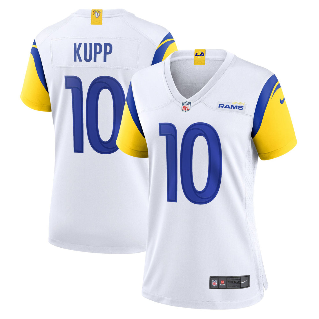 Cooper Kupp Los Angeles Rams white Alternate jersey