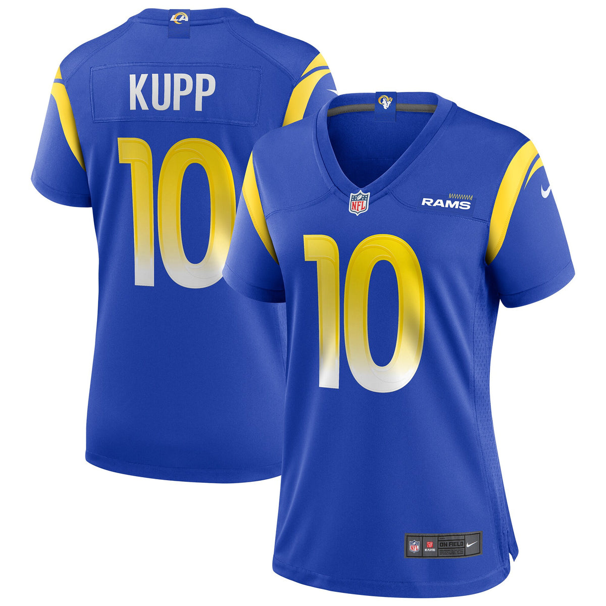 Cooper Kupp Los Angeles Rams royal jersey