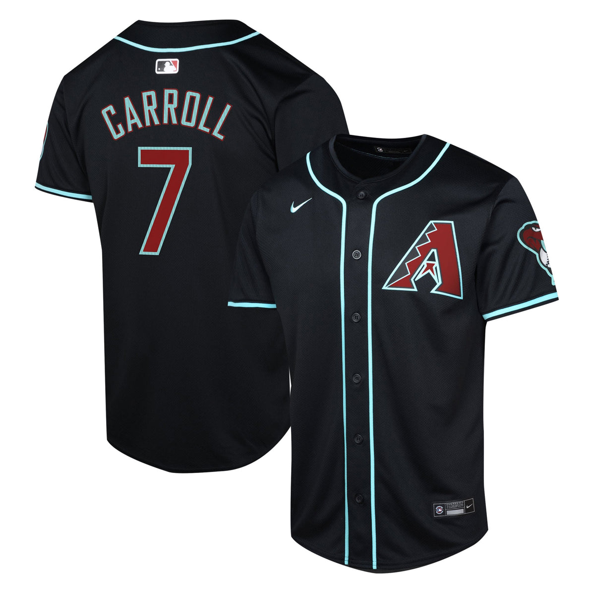 Corbin Carroll Arizona Diamondbacks black Limited jersey