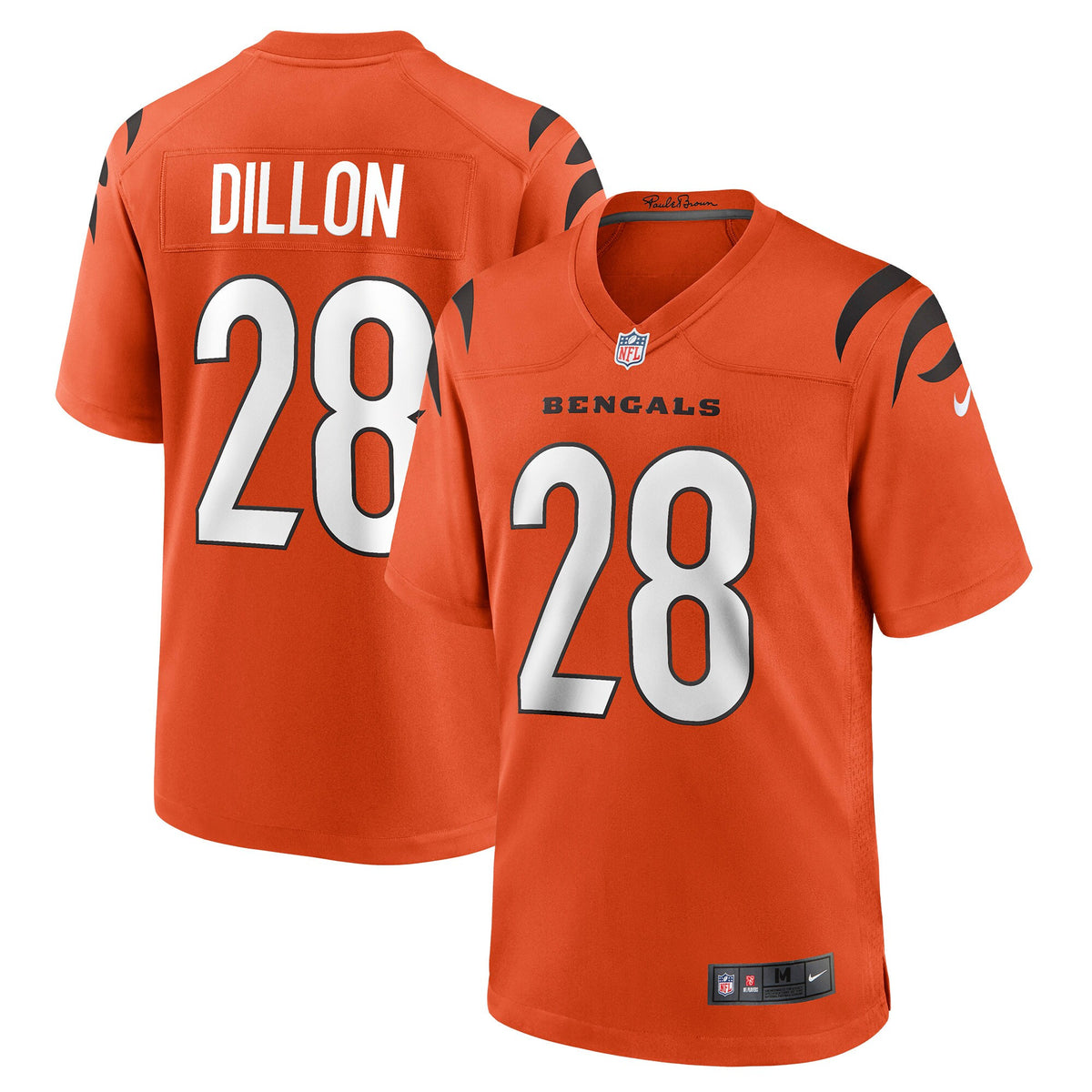 Corey Dillon Cincinnati Bengals orange Alternate jersey