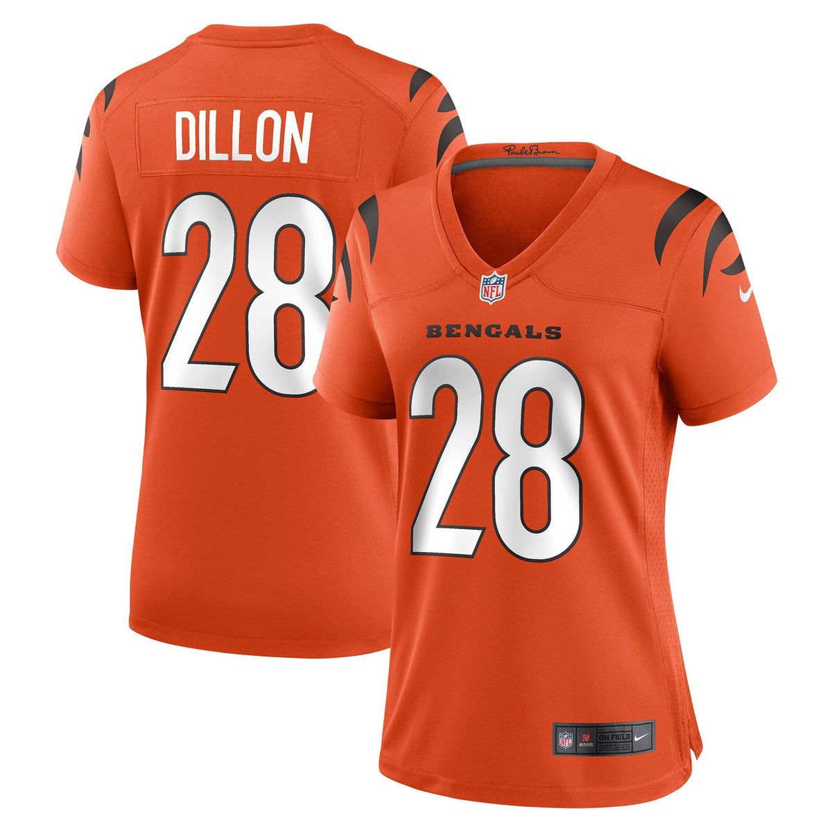 Corey Dillon Cincinnati Bengals orange jersey