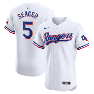 Corey Seager Texas Rangers white Elite jersey