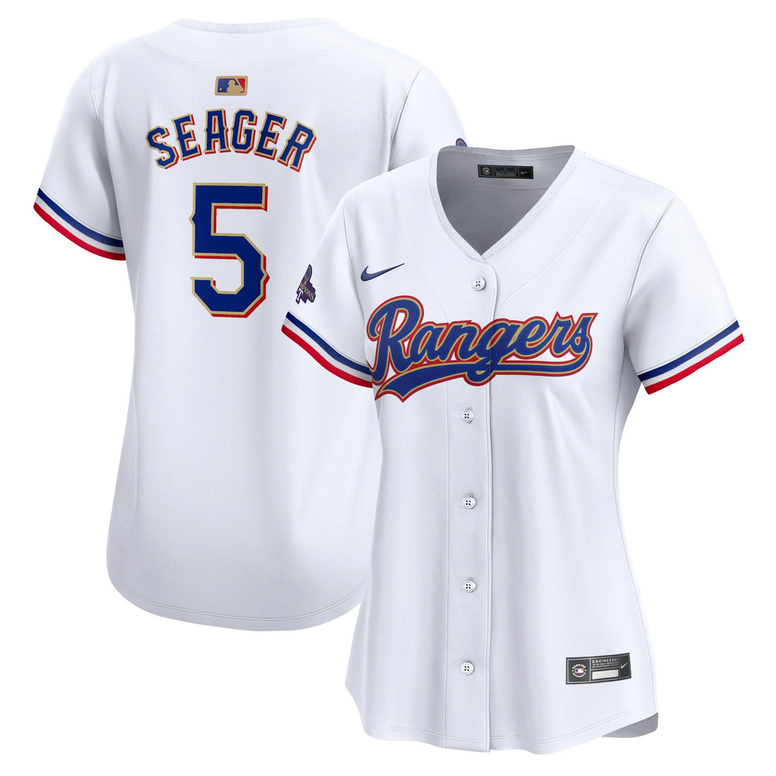 Corey Seager Texas Rangers gold Limited jersey
