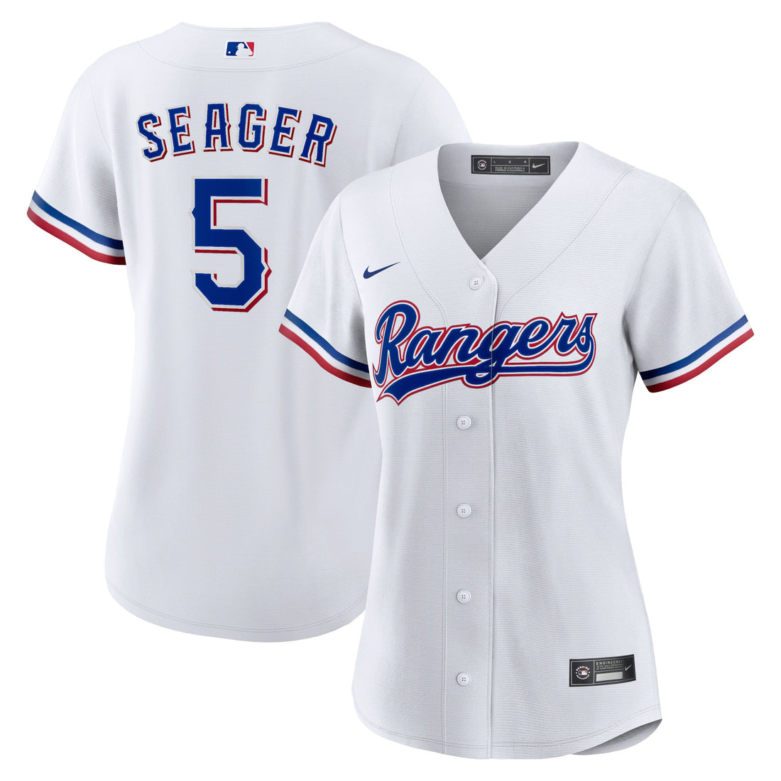 Corey Seager Texas Rangers white Home jersey