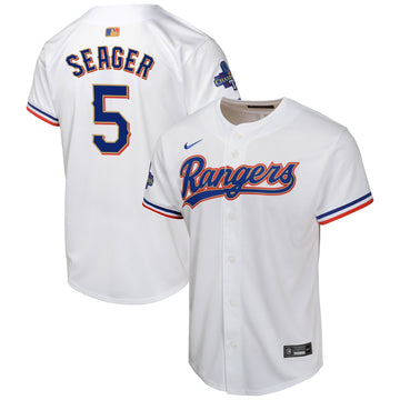 Corey Seager Texas Rangers gold Limited jersey