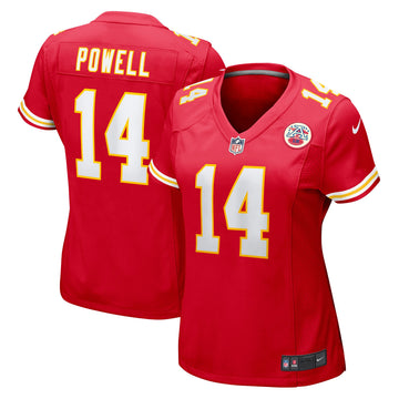 Cornell Powell Kansas City Chiefs red Game jersey