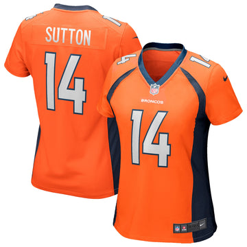Courtland Sutton Denver Broncos orange jersey