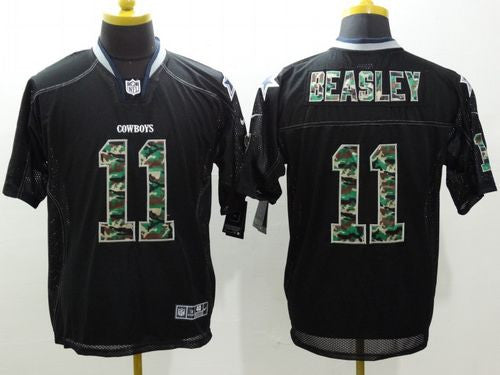 Cole Beasley Dallas Cowboys black Elite jersey
