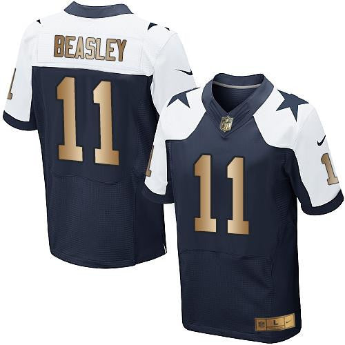 Cole Beasley Dallas Cowboys navy Elite jersey