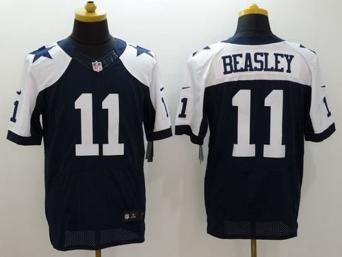 Cole Beasley Dallas Cowboys navy Elite jersey