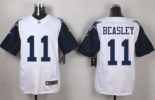 Cole Beasley Dallas Cowboys white Elite jersey