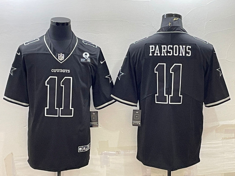 Micah Parsons Dallas Cowboys black Limited jersey