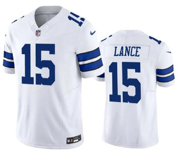 Trey Lance Dallas Cowboys white Limited jersey