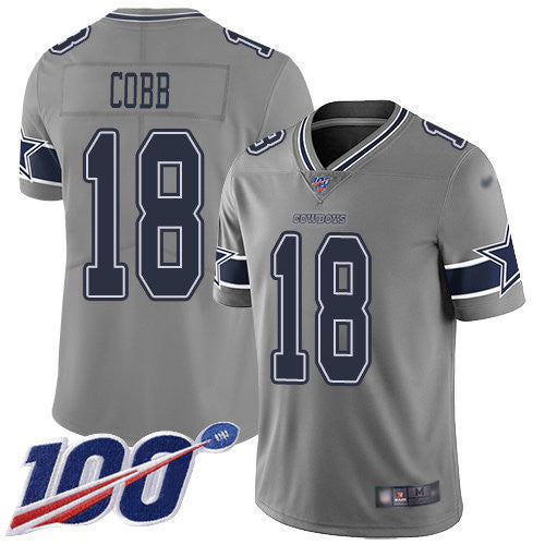 Randall Cobb Dallas Cowboys gray Inverted Legend jersey