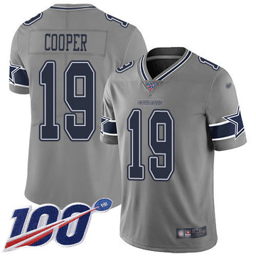 Amari Cooper Dallas Cowboys gray Inverted Legend jersey