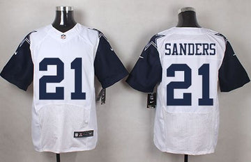 Deion Sanders Dallas Cowboys white Elite jersey