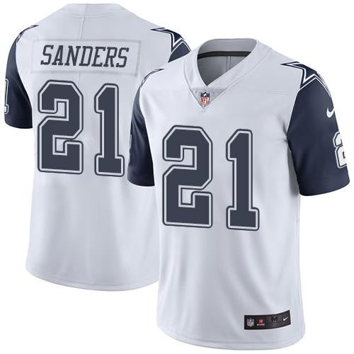 Deion Sanders Dallas Cowboys white Limited jersey