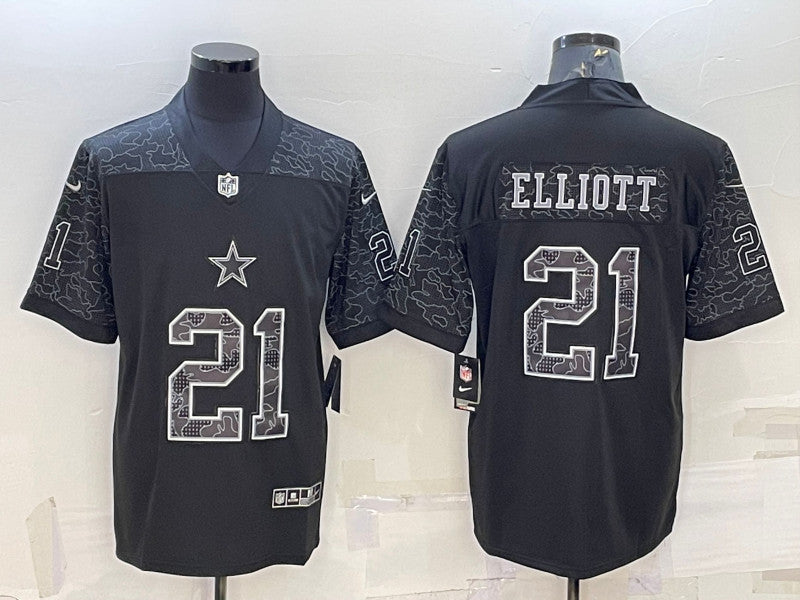 Ezekiel Elliott Dallas Cowboys black Limited jersey