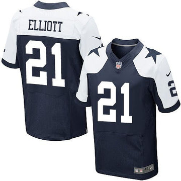 Ezekiel Elliott Dallas Cowboys navy Elite jersey