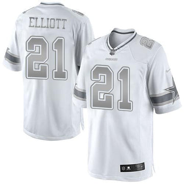 Ezekiel Elliott Dallas Cowboys white Limited jersey